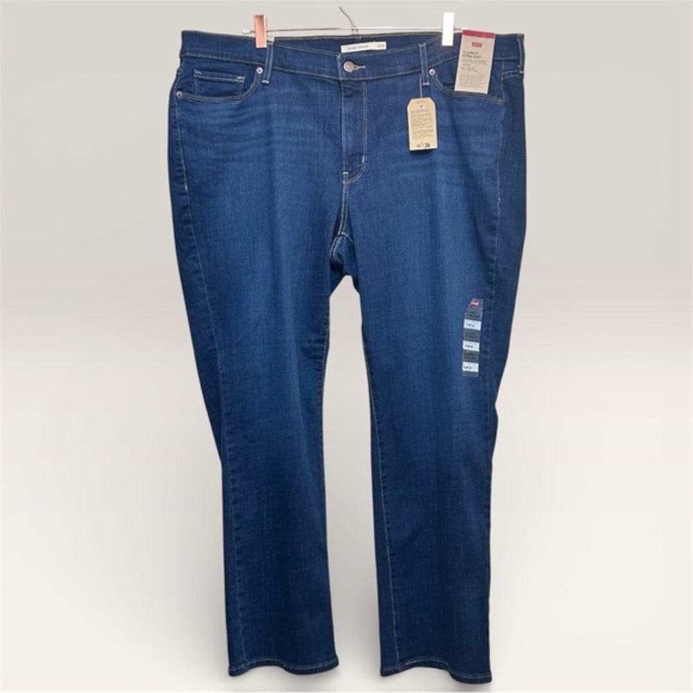NWT Levi's Classic Straight Jeans 22W Stretch